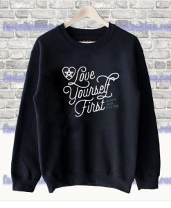 Vintage Love Yourself First Sweatshirt SS