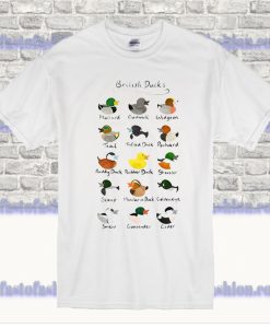 British Ducks Cute Animal T-Shirt SS