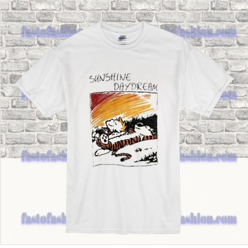 Grateful Dead Calvin Hobbes Snshine Daydream T Shirt SS