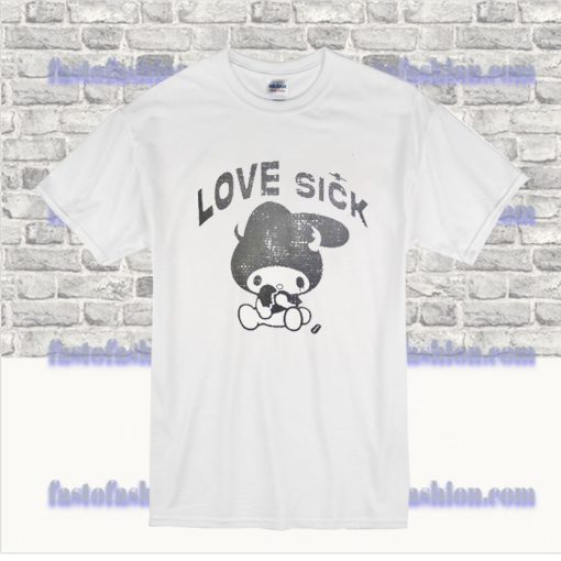 Love Sick My Melody T Shirt SS