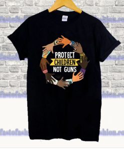 Protect Children Not Guns t Shirt SS