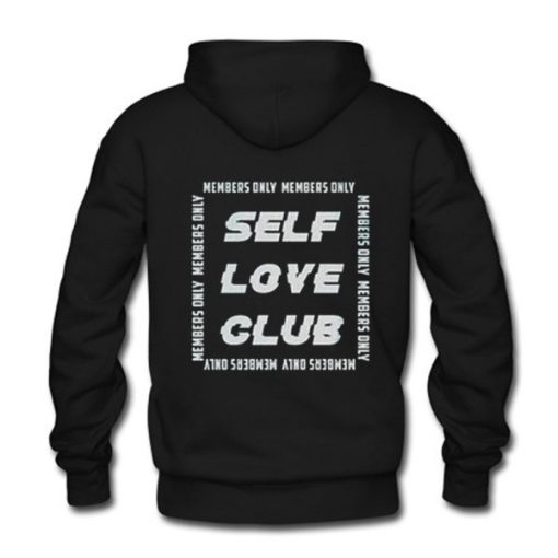 Self Love Club Hoodie Back SS