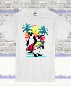 Summer vacation Pinguin T Shirt SS