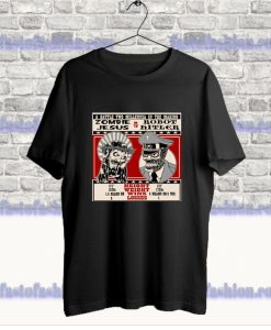 Zombie Jesus VS Robot Hitler T Shirt SS
