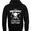 i’m a mechanic hoodie Back SS