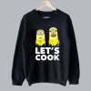 Lets Cook Breaking Bad Minions Sweatshirt SS