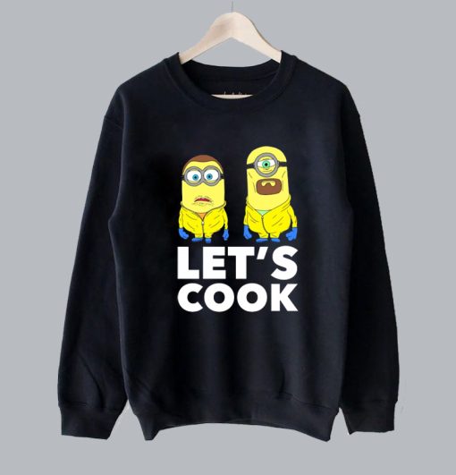 Lets Cook Breaking Bad Minions Sweatshirt SS