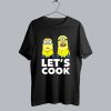 Lets Cook Breaking Bad Minions T shirt SS