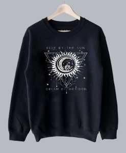 Live By The Sun Dream By The Moon Sweatshirt SS