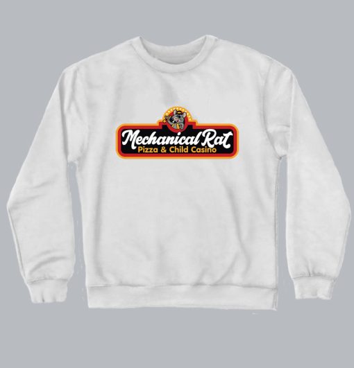 Mechanical Rat Pizza & Child Casino Sweatshirt SS