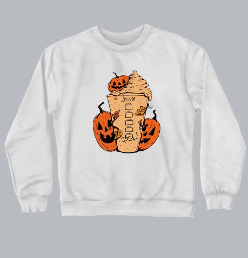 Pumpkin Spice Latte Coffee Sweatshirt SS