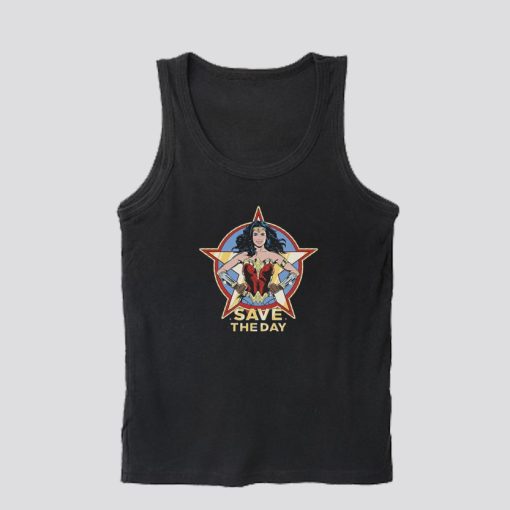 Save The Day Wonder Women Tank Top SS