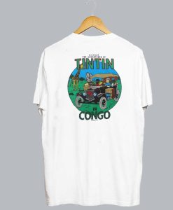 Tin Tin in the Congo t-shirt Back SS