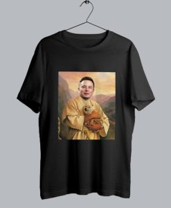 Elon Musk Holding Holy Doge T-Shirt SS