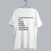 I Speak Fluent French T-Shirt SS