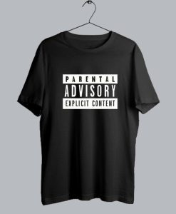 Parental Advisory Black T-Shirt SS