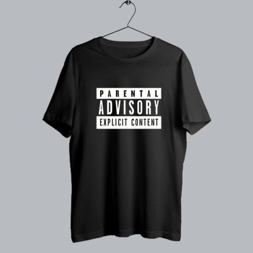 Parental Advisory Black T-Shirt SS