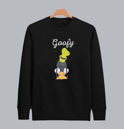Vintage Look at Back Goofy Sweatshirt SS