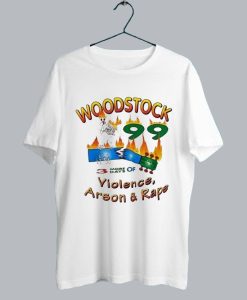 Vintage Woodstock 99 T Shirt SS