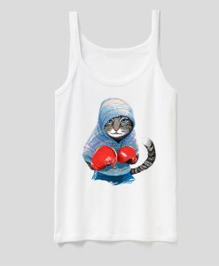 Boxing cat Tank Top SS