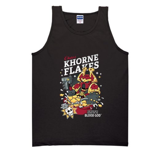 Chaos Khorne Flakes - Warhammer - Cereal Tank Top SS