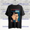 Fuck Marvel Superman Black T-Shirt SS