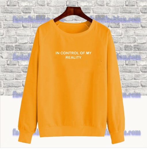 In Control Of My Reality sweatshirt SS