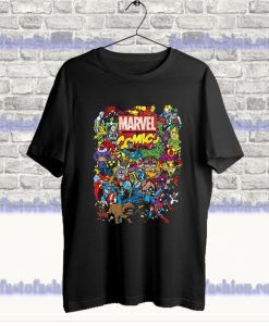Marvel Comics Heroes Group T-shirt SS
