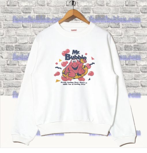 Mr Bubbles Graphic sweatshirt SS