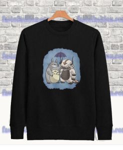 Totoro and Appa sweatshirt SS