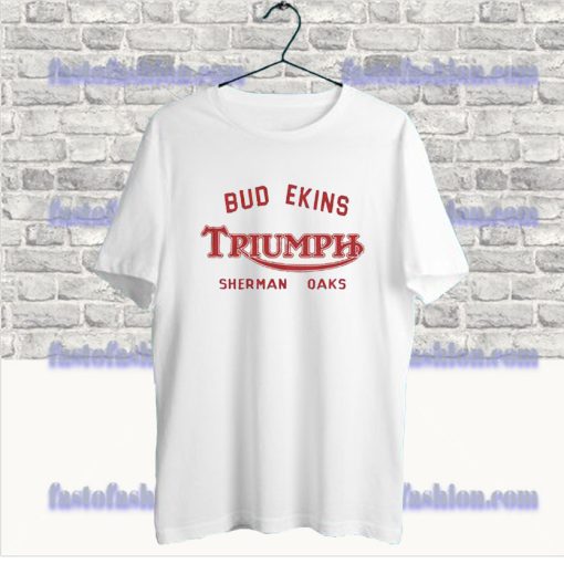 Triumph Motorcycles Bud Ekins Sherman Oaks T-Shirt SS