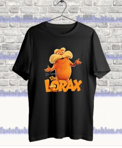 Dr Seuss The Lorax T-Shirt Black SS