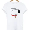Family Guy Brian Griffin Face Licensed Men’s T-Shirt SS