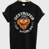 Gritty Destroyer Of Worlds Charcoal T-Shirt SS