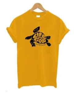 Life Is Good Turtle Outer Banks T Shirt SS