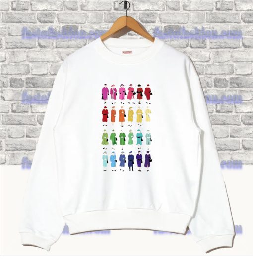 Queen Elizabeth Rainbow sweatshirt SS