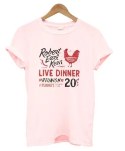 Robert Earl Keen Live Dinner Reunion Floore’s 20 T-Shirt SS