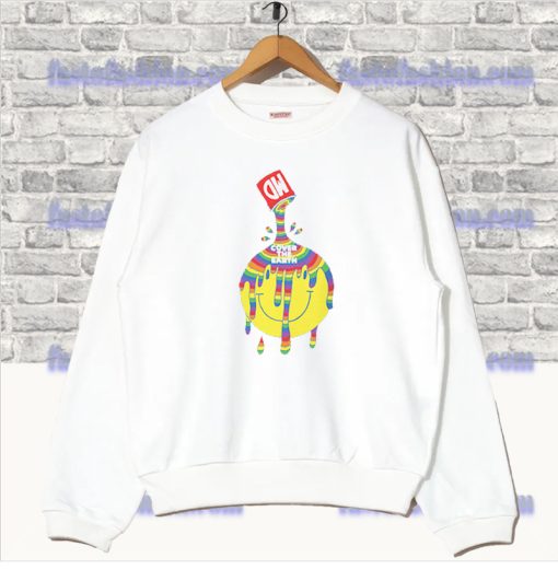 Smiley Cover the Earth Sweatshirt SS