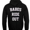 Babes Ride Out Back Hoodie SS