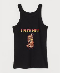 Finish Him Video Game Tank Top SS