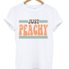 Just peachy tee tshirt SS