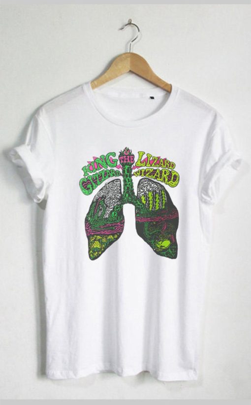 King Gizzard and The Lizard Wizard Lungs t shirt SS