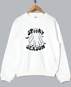 Spooky Season a Ghost Sweatshirt SS