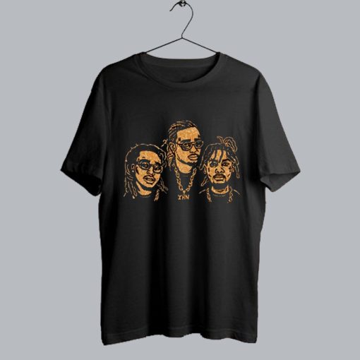 The Migos Takeoff Quavo Offset Rap T Shirt SS