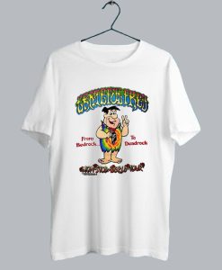 Vintage 1994 90s Fred Flintstone Grateful Dead T Shirt SS