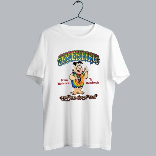 Vintage 1994 90s Fred Flintstone Grateful Dead T Shirt SS