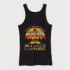 Yoga Tattoo Women - I'm Mostly Peace Love And Light Tank Top SS