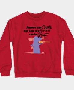 anyone can cook sweatshirt SS