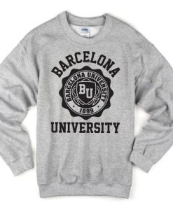 barcelona university sweatshirt SS