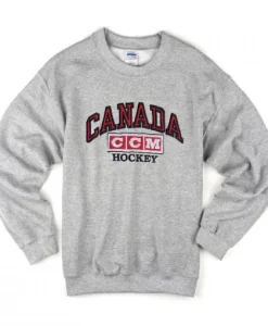 canada ccm hockey sweatshirt SS